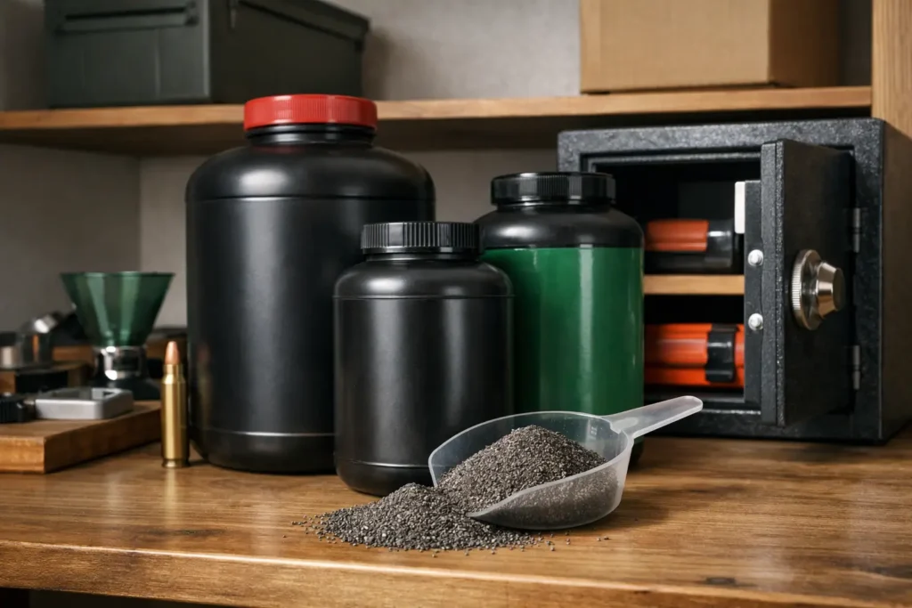 How to Store Reloading Powder Safely at Home