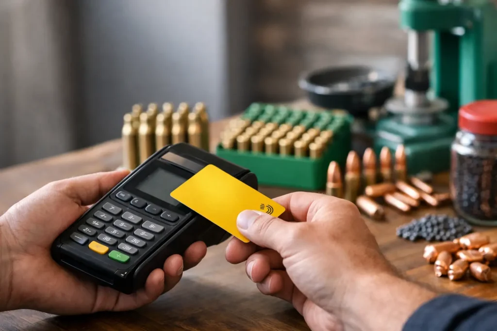 How to Pay With Interac for Reloading Supplies
